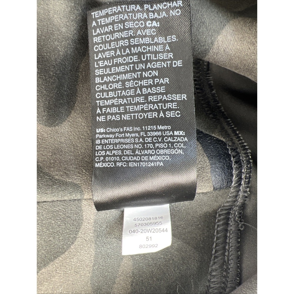 WHBM Runway Legging Women 8 Camo Stretch High Rise White House Black Market - Picture 7 of 12